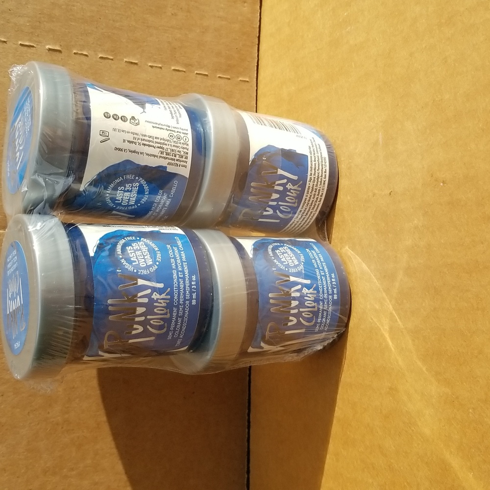 PUNKY COLOUR (4) PACKS LAGOON BLUE